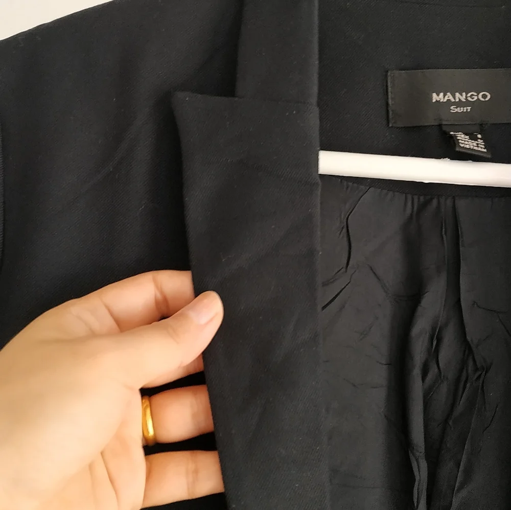 Mango Suit Blazer Black - Picture 3 of 17